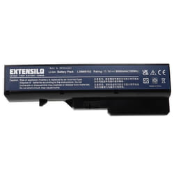 EXTENSILO Batterie compatible avec Lenovo IdeaPad Z560G Z560M Z565 Z565A Z565G Z570 Z570A ordinateur portable (9000mAh