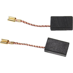 Vhbw - 2x Balais de charbon pour moteur compatible avec Kress 1050 fme-p outil électrique, meuleuse d'angle, défonceuse, fraiseuse à cheville plate