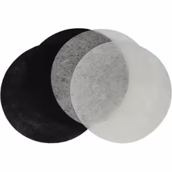 vhbw - the clever way Set de 4 filtres de haute qualité pour votre friteuse Découvrez notre kit de filtres polyvalents pour f ...
