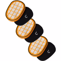 vhbw - the clever way Set de 3x filtre pré-moteur, 3x filtre protection moteur pour votre aspirateur balai - Un changement ré ...