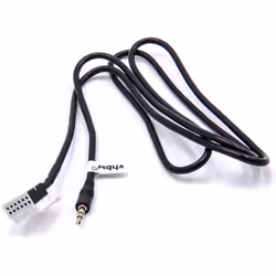 vhbw - the clever way Câble adaptateur AUX Line-In pour connecter votre lecteur MP3 ou smartphone à votre système audio d'aut ...
