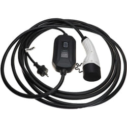 Vhbw - Câble de recharge type 2 vers prise euro f compatible avec ds Automobile ds 9 voiture électrique - 1 phase, 16 a, 3,5 kW, 7 m