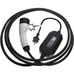Vhbw - Câble de recharge type 2 vers prise euro f compatible avec Jeep Renegade, Renegade phev voiture électrique - 1 phase, 16 a, 3,5 kW, 5 m