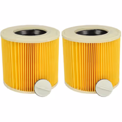 vhbw - the clever way Set de 2x filtre à cartouche pour votre aspirateur industriel, pour aspiration à sec ou humide - Finiti ...