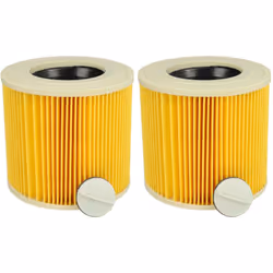 vhbw - the clever way Set de 2x filtre à cartouche pour votre aspirateur industriel, pour aspiration à sec ou humide - Finiti ...