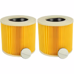 vhbw - the clever way Set de 2x filtre à cartouche pour votre aspirateur industriel, pour aspiration à sec ou humide - Finiti ...