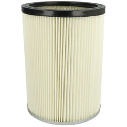 Filtre à cartouche compatible avec Kärcher nt 80/1 B1 m aspirateur à sec ou humide - Filtre plissé, papier / plastique, blanc - Vhbw
