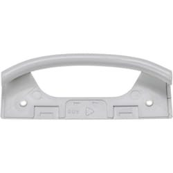 Vhbw - Poignée compatible avec Bosch KSV2421, KSV2421CH, KSV2421GB, KSV2499, KSV2499IE, KSV2502EU, KSV2623, KSV2630CH réfrigirateurs