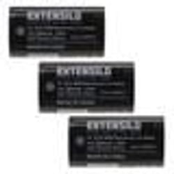 EXTENSILO 3x Batteries remplacement pour Kodak Klic-8000 RB50 pour appareil photo reflex numérique (1600mAh 36V Li-ion)