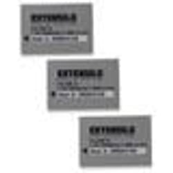 EXTENSILO 3x Batterie remplacement pour Canon NB-7L pour appareil photo (1000mAh 74V Li-ion)