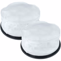 vhbw - the clever way Set de 2x filtre rond robot aspirateur, nettoyeur vapeur et aspirateur multifonction - Un changement ré ...