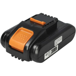 Extensilo - Batterie compatible avec Worx WG160E, WG160E.5, WG163, WG163E, WG163E.9, WG163E.1, WG163E.2 outil électrique (2500 mAh, Li-ion, 20 v)