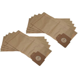 Vhbw - 10x Sacs compatible avec Kärcher cv 48/2 Adv, cv 38/2 Professional, cv 48/2 aspirateur - 35cm x 16cm marron