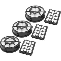 Vhbw - Lot de filtres compatible avec Zanussi ZAN7870EL, ZAN7880UKEL aspirateur - 9x Filtres