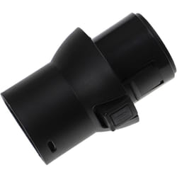 Adaptateur pour tuyau compatible avec Miele Titanium, Tealite Blue, the solution aspirateur - Raccordement du tuyau, noir - Vhbw