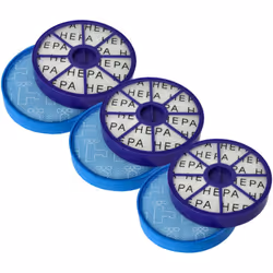 vhbw - the clever way Set de filtres de haute qualité pour votre aspirateur Ce set de filtres de rechange de 6 pièces de la m ...