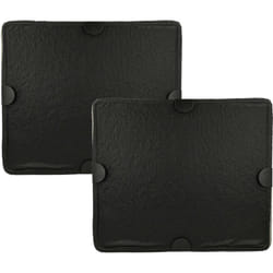 2x Filtres à charbon actif compatible avec Miele Zenite hotte de cuisine - 29 x 24,5 x 2 cm - Vhbw