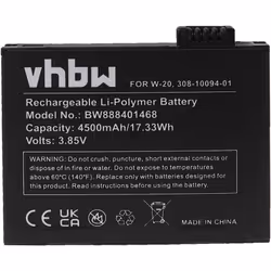 vhbw - the clever way - Batterie de rechange de haute qualité avec une grande autonomie et compatible avec votre routeur ou m ...