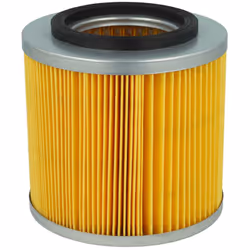 vhbw - the clever way Filtre plissé compatible pour votre aspirateur industriel, pour aspiration à sec ou humide - Finition s ...
