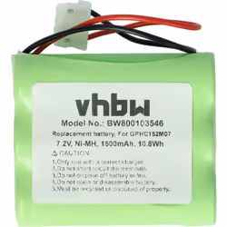 vhbw - the clever way - Batterie de rechange de haute qualité et compatible avec une grande autonomie et compatible avec votr ...