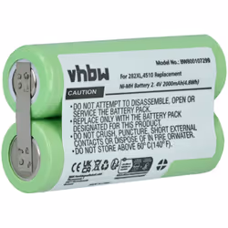 vhbw - the clever way - Batterie de rechange de haute qualité avec une grande autonomie et compatible avec votre rasoir ou to ...