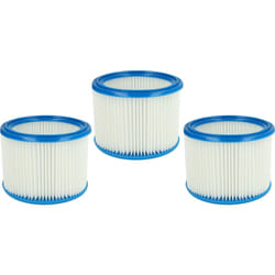 Vhbw - Lot de 3x filtres à cartouche compatible avec Mirka 1025 l pc, 915 l pc aspirateur - Filtre plissé