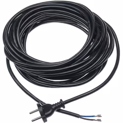 vhbw - the clever way Long câble électrique de rechange pour votre aspirateur Le câble de grande qualité flexible et précis d ...