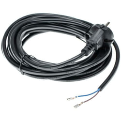 Vhbw - Câble électrique compatible avec Kärcher nt 25/1, nt 35/1, NT551, NT602, NT70/1 aspirateurs - 6 m, 1000 w