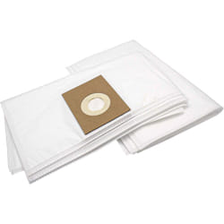 10x Sacs remplacement pour Fakir / Nilco 22 04 805, 26 01 805, 32 70 805 pour aspirateur - microfibres non tissées, 37,5cm x 23cm blanc - Vhbw