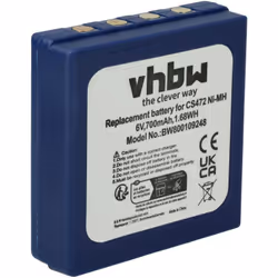 vhbw - the clever way - Batterie de rechange de haute qualité avec une grande autonomie et compatible avec votre radio talkie ...