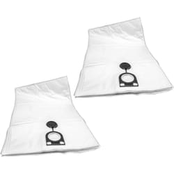 Vhbw - 10x Sacs remplacement pour Swirl uni 20 Net pour aspirateur - microfibre non tissée, 50cm x 33cm blanc