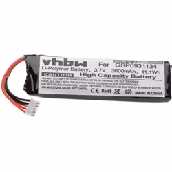vhbw - the clever way - Batterie de rechange de haute qualité avec une grande autonomie et compatible avec vos hauts-parleurs ...