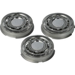 3x Têtes de rasoir de remplacement compatible avec Philips Shaver series 7000 rasoir électrique, argenté - Vhbw