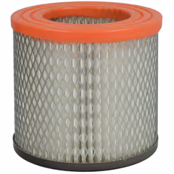 vhbw - the clever way Filtre plissé compatible pour votre aspirateur industriel, pour aspiration à sec ou humide - Finition s ...