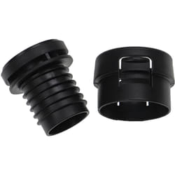 Vhbw - Kit de réparation du tuyau de l'aspirateur 2-pcs compatible avec Miele s 4211, s 4212, s 4213 - Maintenance, noir