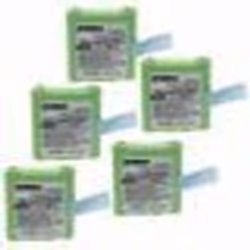 EXTENSILO 5x Batteries compatible avec Midland GXT250 radio talkie-walkie (800mAh 48V NiMH)