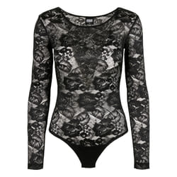 Body à manches longues en dentelle pour femme grandes tailles Urban Classics