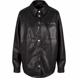Chemise femme Urban Classics faux leather over