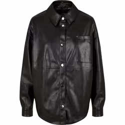 Chemise femme Urban Classics faux leather over