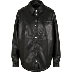 Chemise femme Urban Classics faux leather over