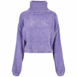 Sweatshirt col roulé femme Urban Classics chenille