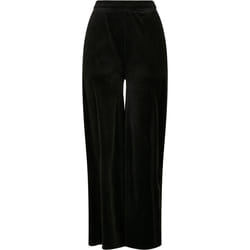 Pantalon femme Urban Classics high waist straight velvet