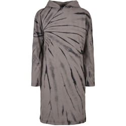 Robe à capuche oversize femme Urban Classics tie-dye