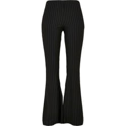 Pantalon femme grandes tailles Urban Classics flared pin stripe