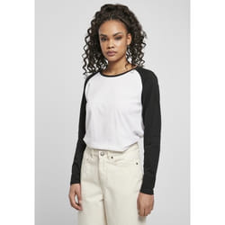 T-shirt manches longues femme Urban Classics contrast raglan