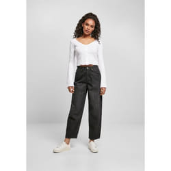 Jeans court taille haute femme Urban Classics