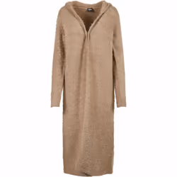 Cardigan long femme Urban Classics hooded feather-grandes tailles