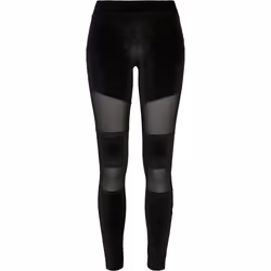 Legging femme Urban Classics velvet tech mesh