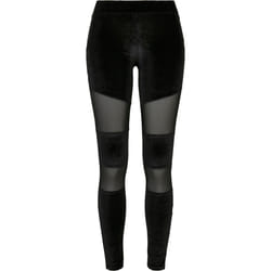 Legging femme Urban Classics velvet tech mesh