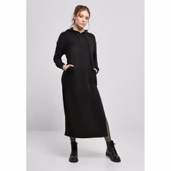 Sweatshirt à capuche femme Urban Classics cropped oversized high neck crew